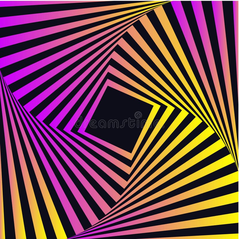 Abstract background with twisted colorful swirl shape royalty free illustration