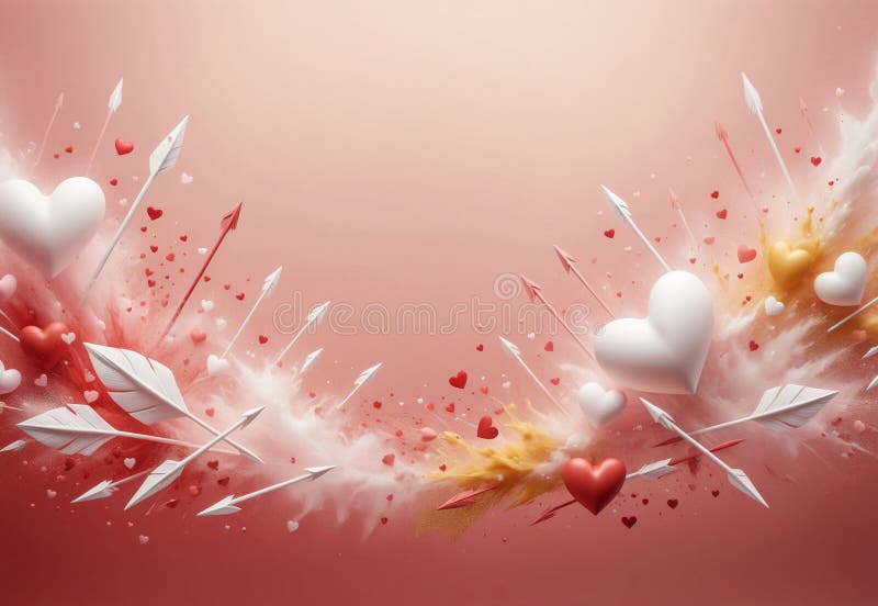 Abstract background, valentine&#x27;s day card stock photos
