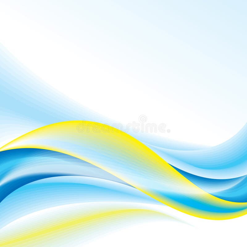 Abstract background wave