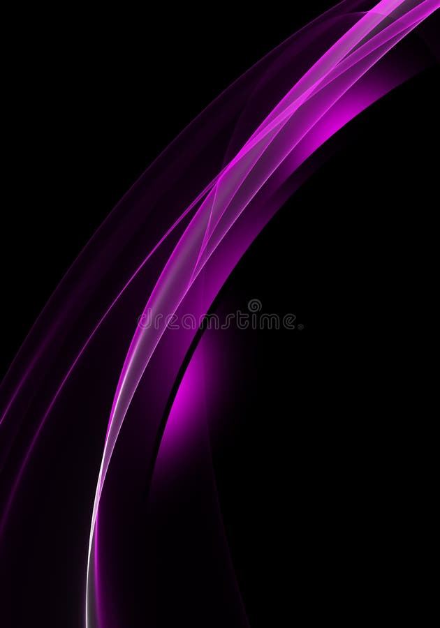 Abstract Background Waves. Black and Magenta Abstract Background for  Wallpaper Oder Business Card Stock Photo - Image of elegant, background:  179680522