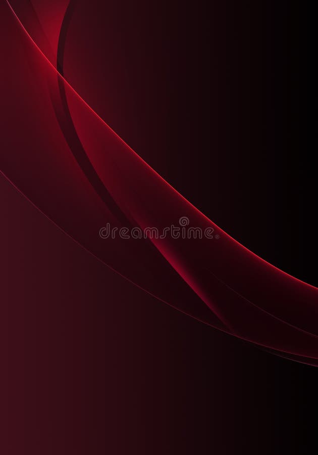 55 Black and Red Abstract
