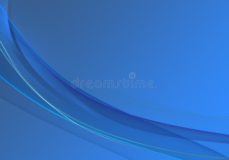 Abstract Background Waves. Cobalt Blue Abstract Background for