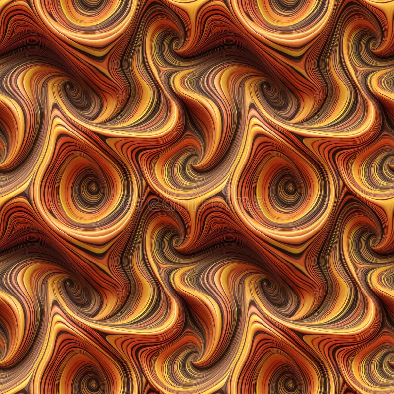 Abstract background with wavy shapes seamless vector illustration