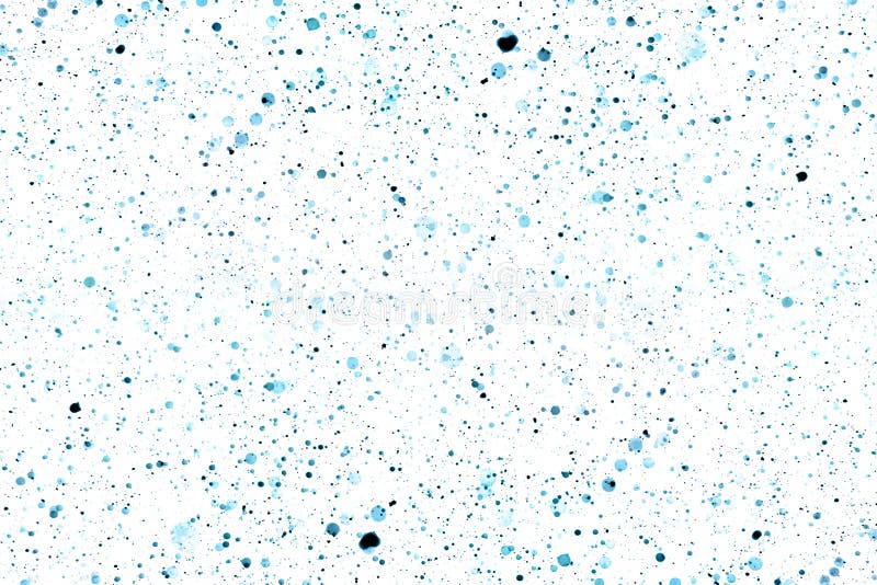 Abstract White Background with Blue Spots Stock Illustration