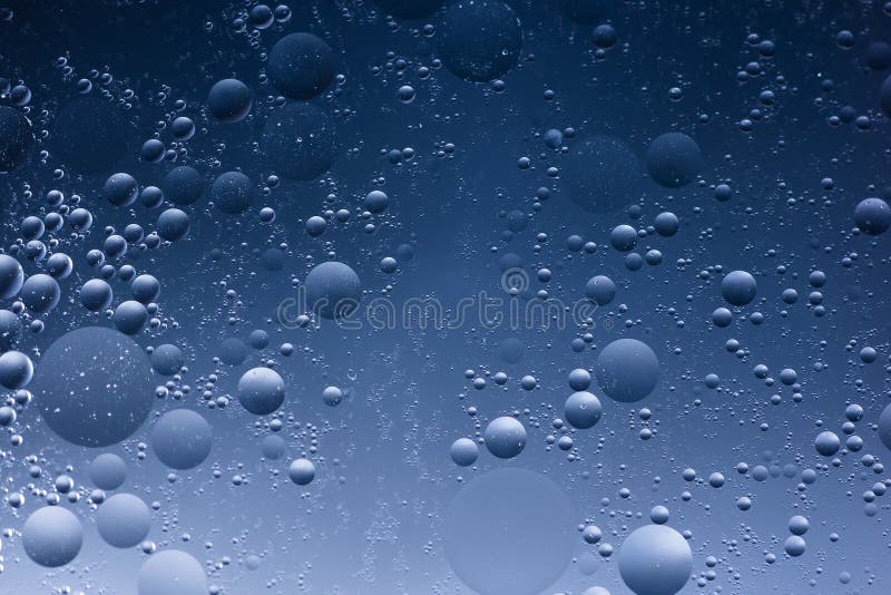 Abstract backgrounds. Oil babbles on water, abstraction . Macro shoot