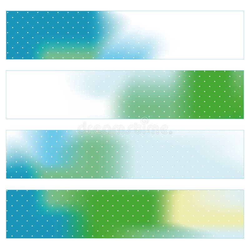 Abstract banner background stock vector. Illustration of green - 23349312