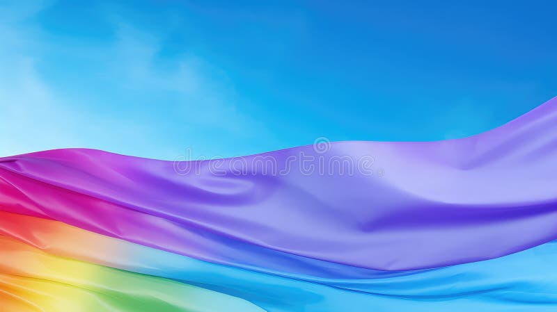 Abstract banner rainbow background vector illustration