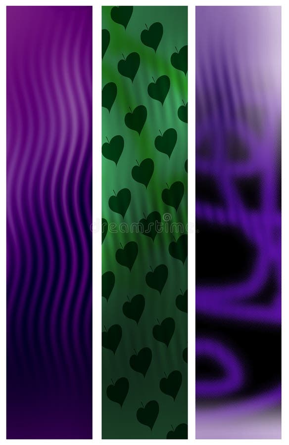 Abstract banners stock illustration. Illustration of violet - 27220165