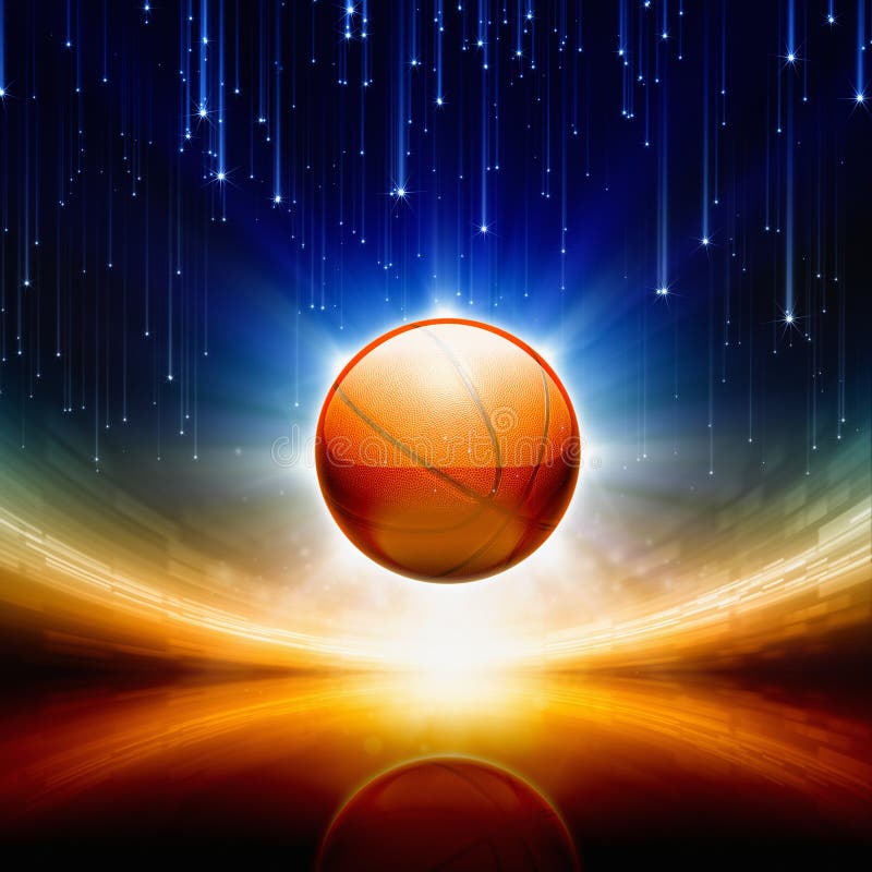Abstract basketball stock illustration Abstract basketball stock illustration