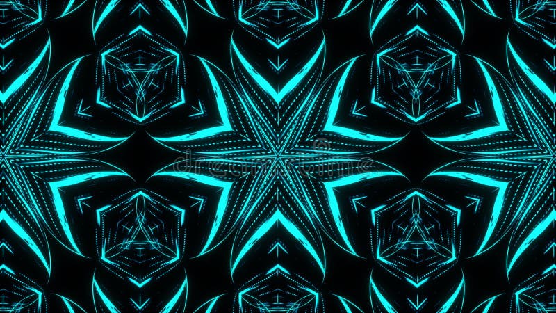 Abstract beautiful line flowers background, 3d rendering computer generated backdrop royalty free illustration