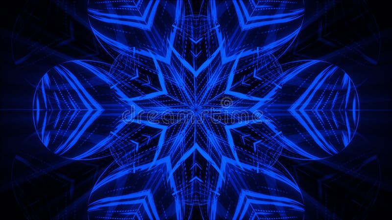 Abstract beautiful line flowers background, 3d rendering computer generated backdrop vector illustration
