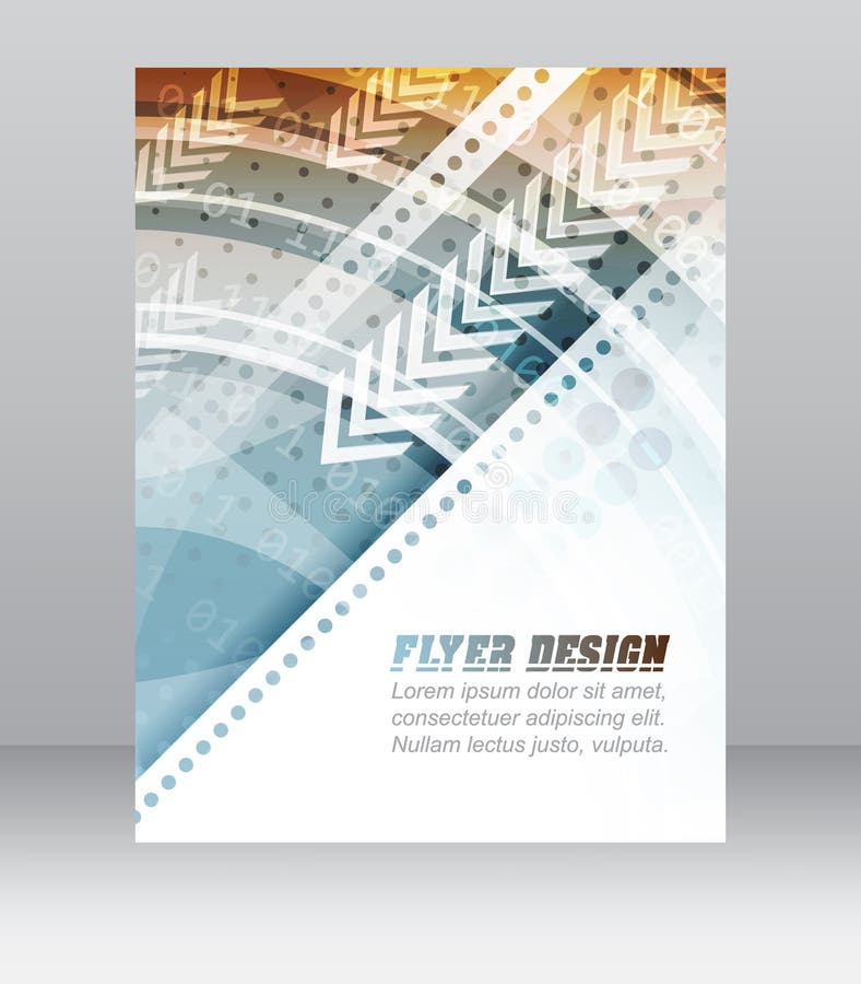 Abstract bedrijfsvliegermalplaatje met technologisch patroon, collectieve banner of dekkingsontwerp stock illustratie Abstract bedrijfsvliegermalplaatje met technologisch patroon, collectieve banner of dekkingsontwerp stock illustratie
