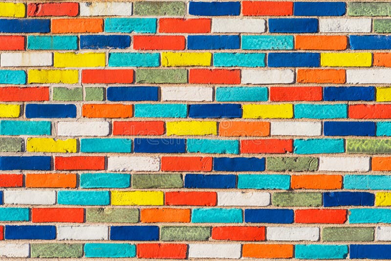 Abstract beeld van muur met kleurrijke bakstenen Achtergrond steen stedelijk ontwerp royalty-vrije stock afbeelding Abstract beeld van muur met kleurrijke bakstenen Achtergrond steen stedelijk ontwerp royalty-vrije stock afbeelding