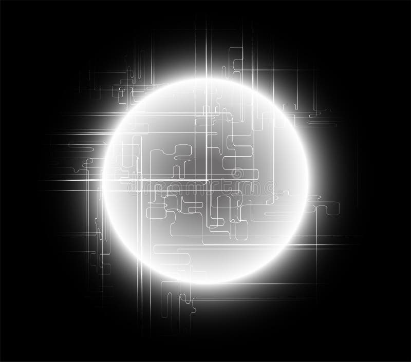 Abstract black background global communications concept royalty free illustration Abstract black background global communications concept royalty free illustration