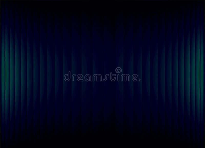 Abstract black banner background with teal blue-green neon strips . vector illustration Abstract black banner background with teal blue-green neon strips . vector illustration