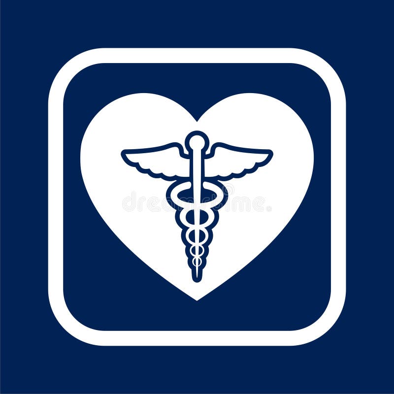 Medical Symbol Caduceus Stencil Stock Illustrations – 47 Medical Symbol ...