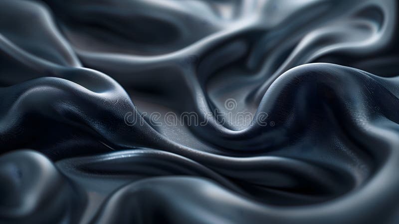 Abstract Black Fabric royalty free illustration