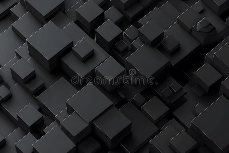 Abstract Black Geometric Wall stock photos