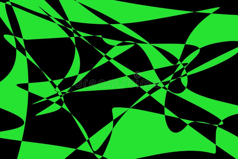 Abstract Black and Green Background. Stock Illustration Illustration