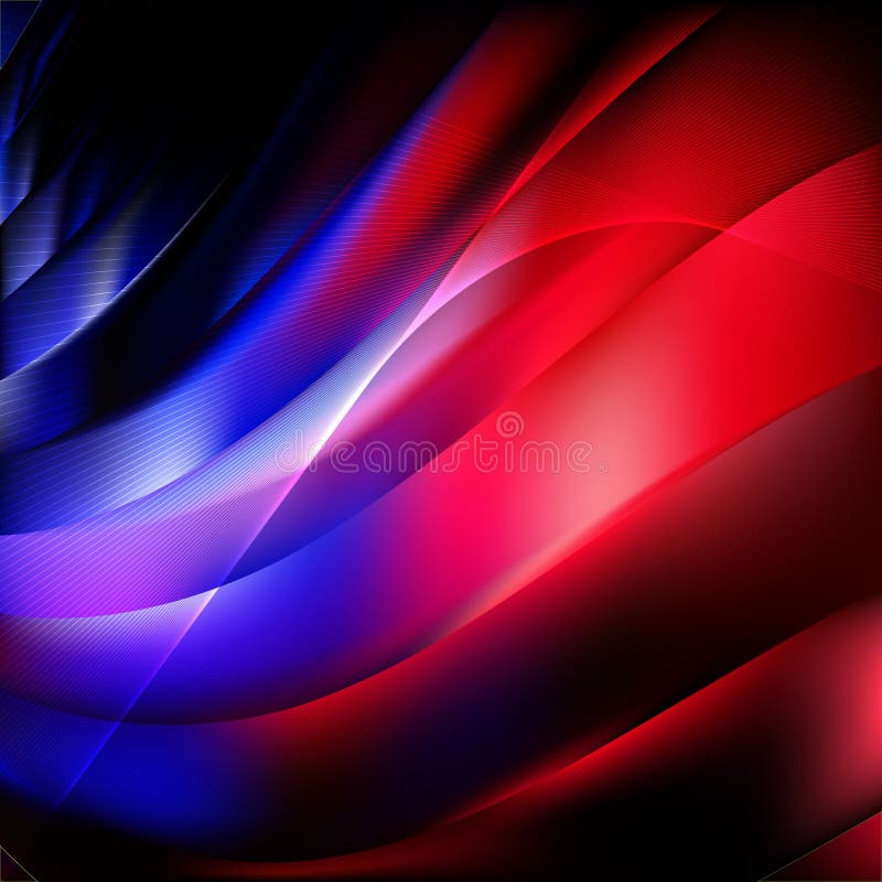 Abstract Black Red and Blue Background Vector Illustration Stock Vector