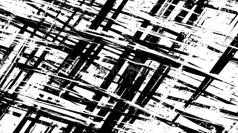 Abstract black and white grunge texture overlay digital art background for design stock image
