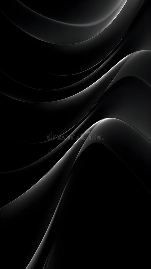 Black Background Wallpaper for Phone Stock Illustration Illustration