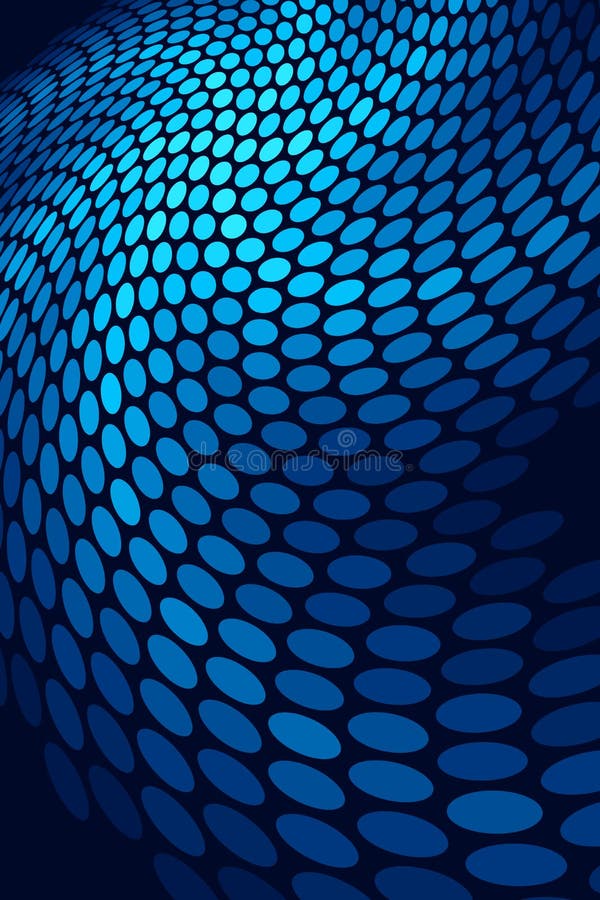 Abstract Blue