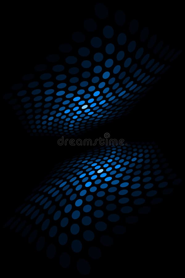 Abstract Blue