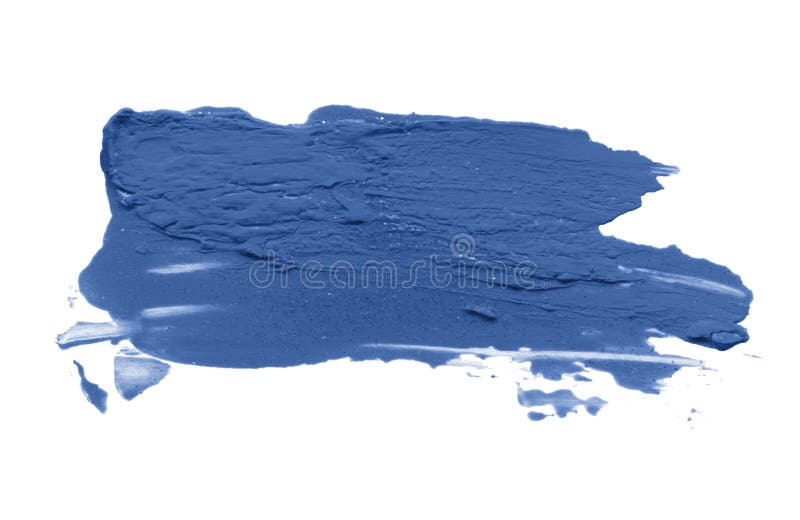 Abstract acrylic color brush stroke. Isolated. stock image Abstract acrylic color brush stroke. Isolated. stock image