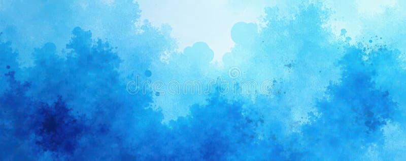 Abstract blue azure watercolor blokuje dynamiczny przepływ tekstury sea azure royalty ilustracja