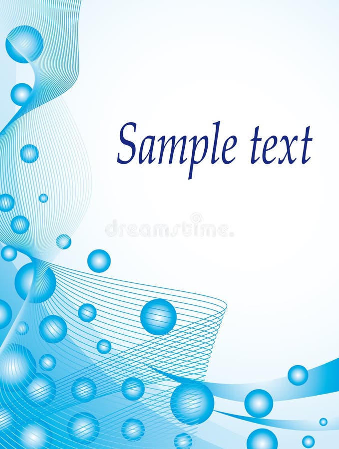 Abstract blue background