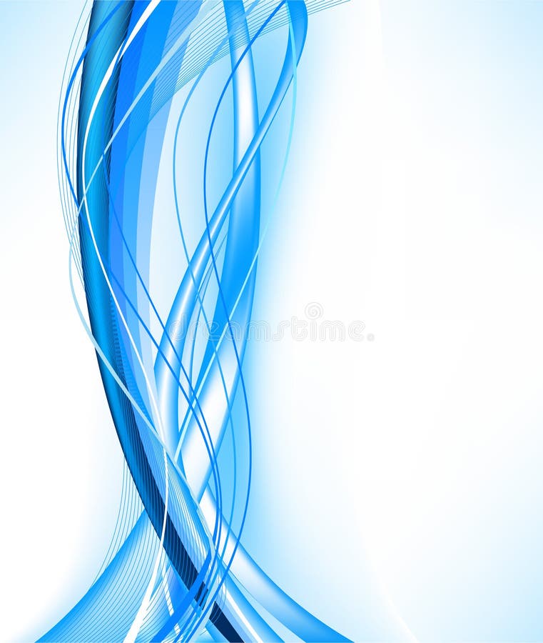 Blue Background with Frame for Text Stock Vector Illustration of