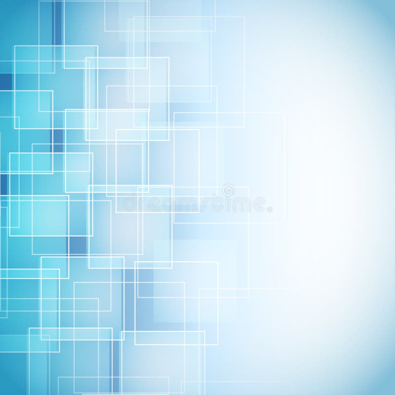 Abstract blue background stock illustration