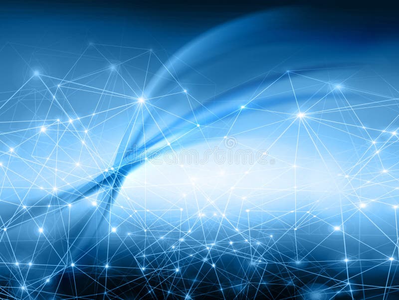 Abstract blue background stock images