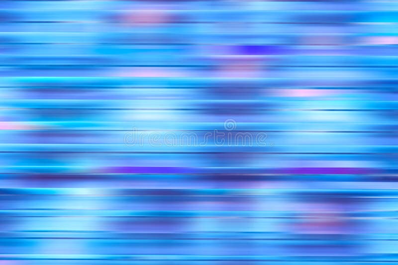 Abstract Blue Background with Horizontal Lines Stock Illustration