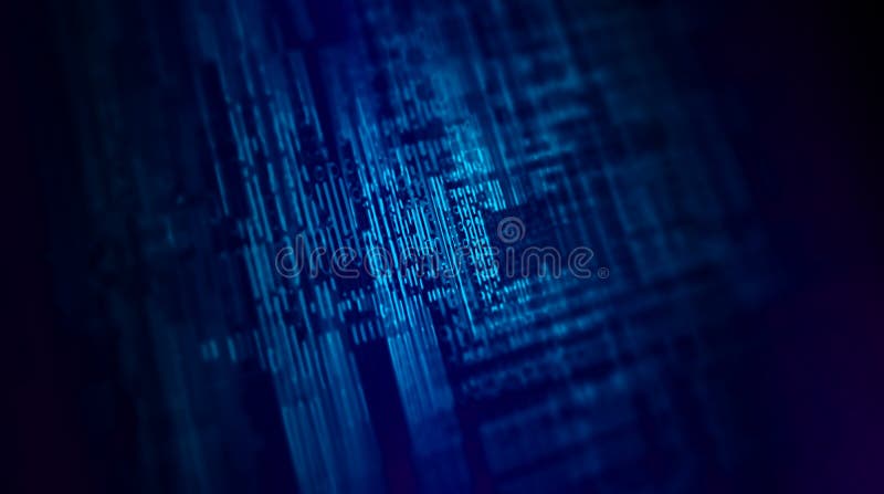 Abstract blue background for use in computers, information or data illustrations stock illustration Abstract blue background for use in computers, information or data illustrations stock illustration