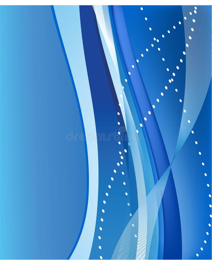 Abstract blue background with waves vector illustration Abstract blue background with waves vector illustration