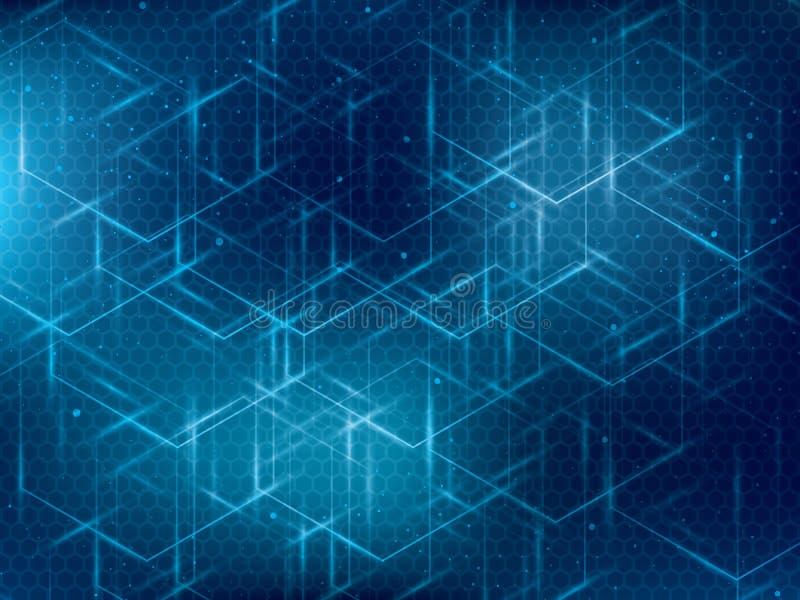 Backgrounds abstract vector. Blue color line light backgrounds. stock illustration