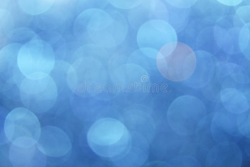 Abstract blue Bokeh background stock images
