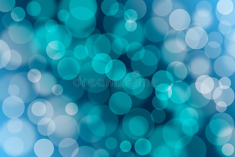 Abstract Blue Bokeh Background. White and Blue Background Gradient