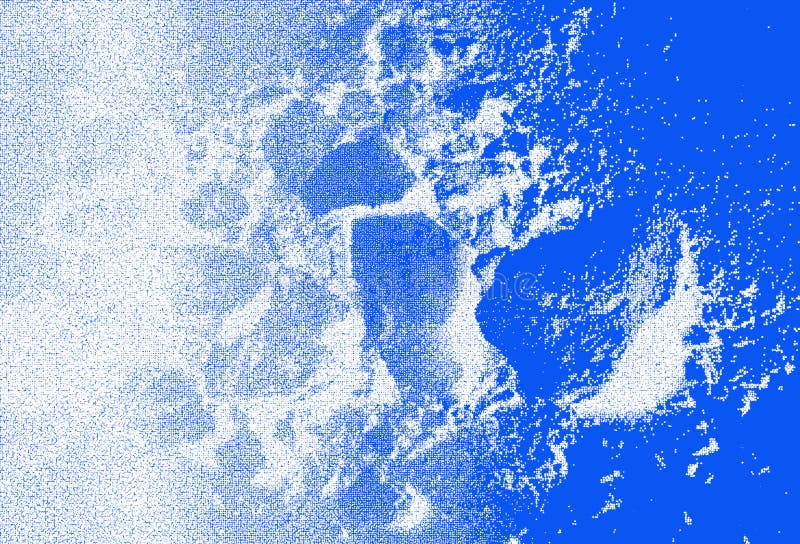Abstract blue color effects Scratches texture white background marble pattern Interiors wall design. stock photos