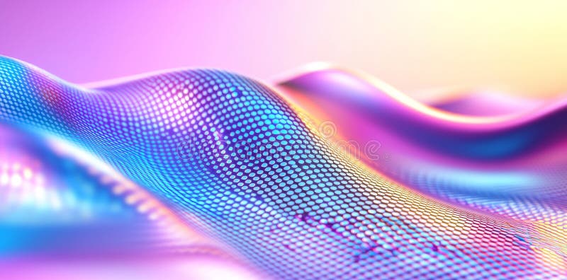 Abstract blue digital Plexus connection dots. Technology isolated background. Network connection structure. 3d stock illustration