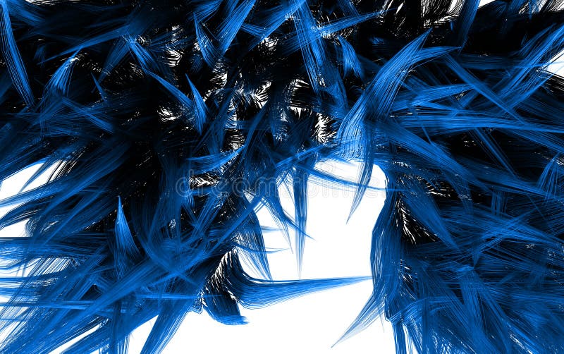 Abstract Blue Fluffy stock illustration. Illustration of color 95730291