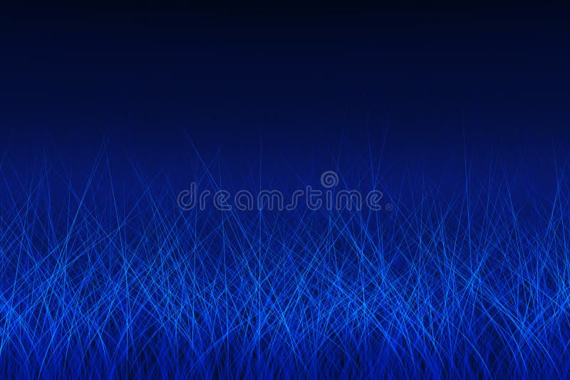 Abstract blue glowing lines