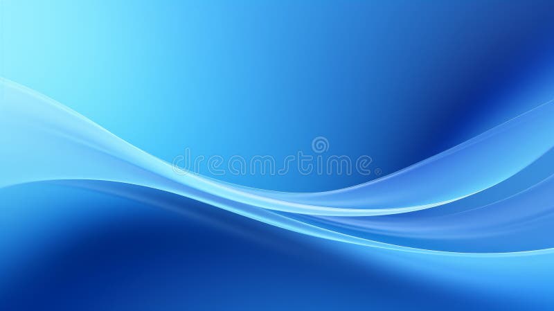 Abstract Blue Gradient Technology Background royalty free illustration.