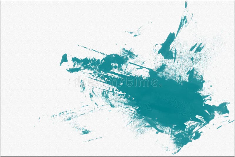 Abstract blue hand draw watercolor stain background vector illustration