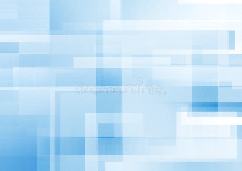 Abstract Blue Hi-tech Geometric Minimal Background Stock Vector ...