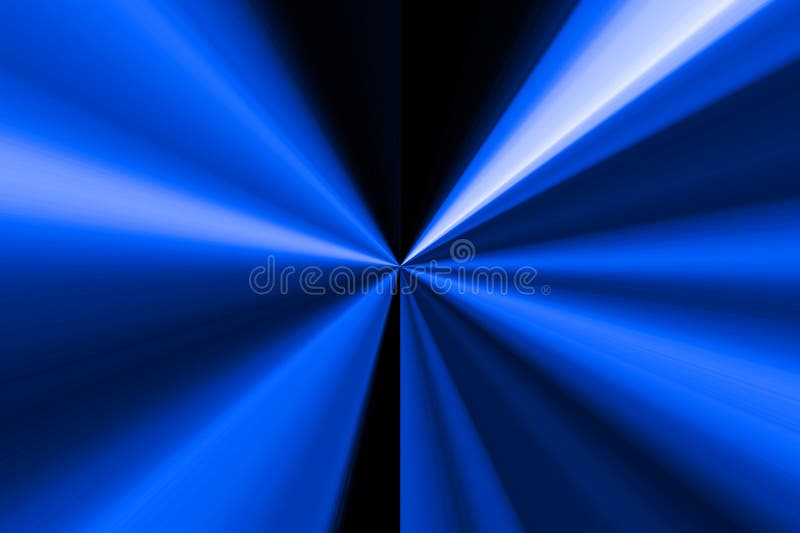 Abstract blue lines on a black background.