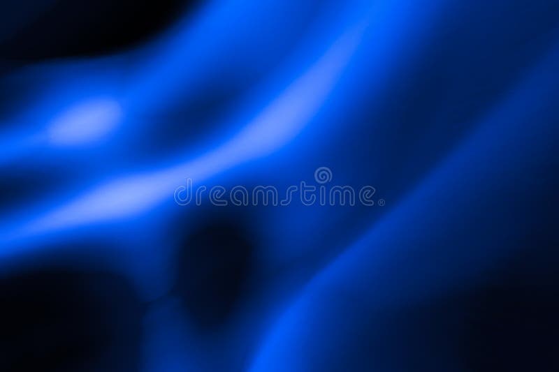 Abstract blue lines on a black background.