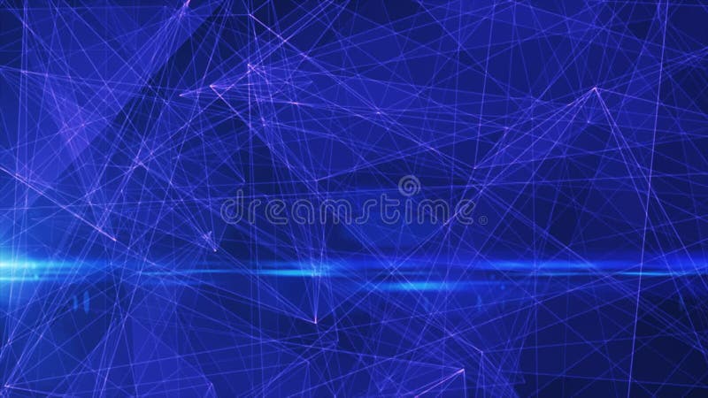 Abstract blue lines glowing high tech digital energy abstract background vector illustration